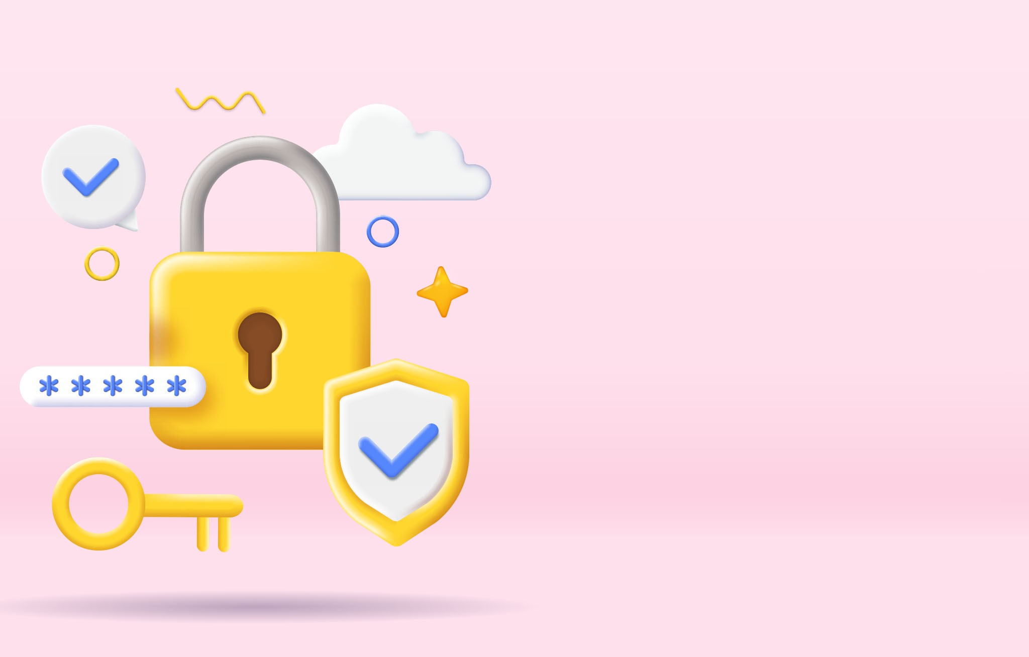 Candado y seguridad digital